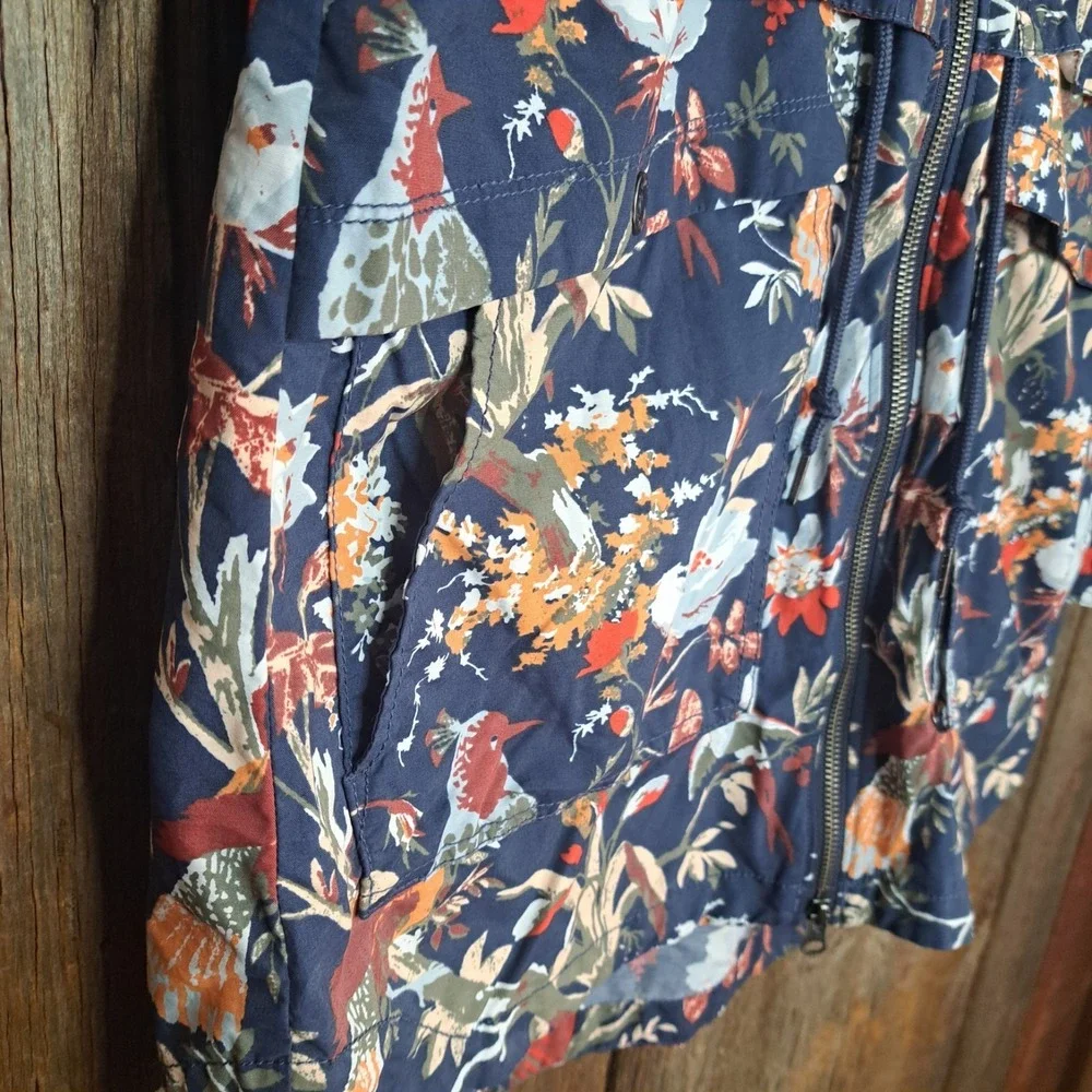 Grandmillenial Cottagecore West Bluff Columbia Women's L Floral Utility Jacket